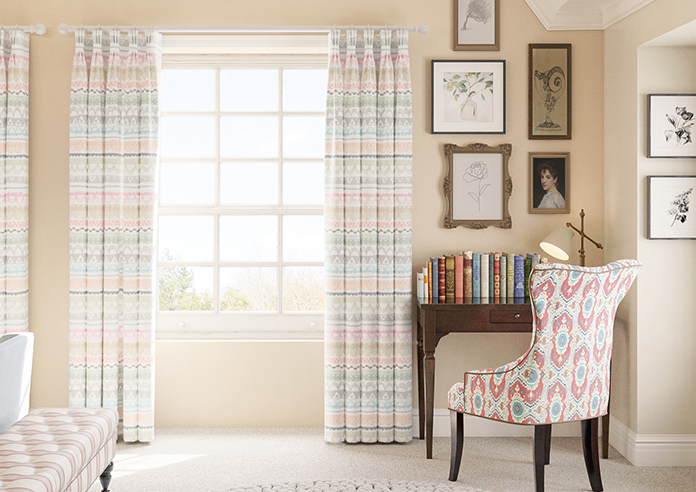 Bohemian, Delicate Pastels - Made to Measure Curtains - Image 3